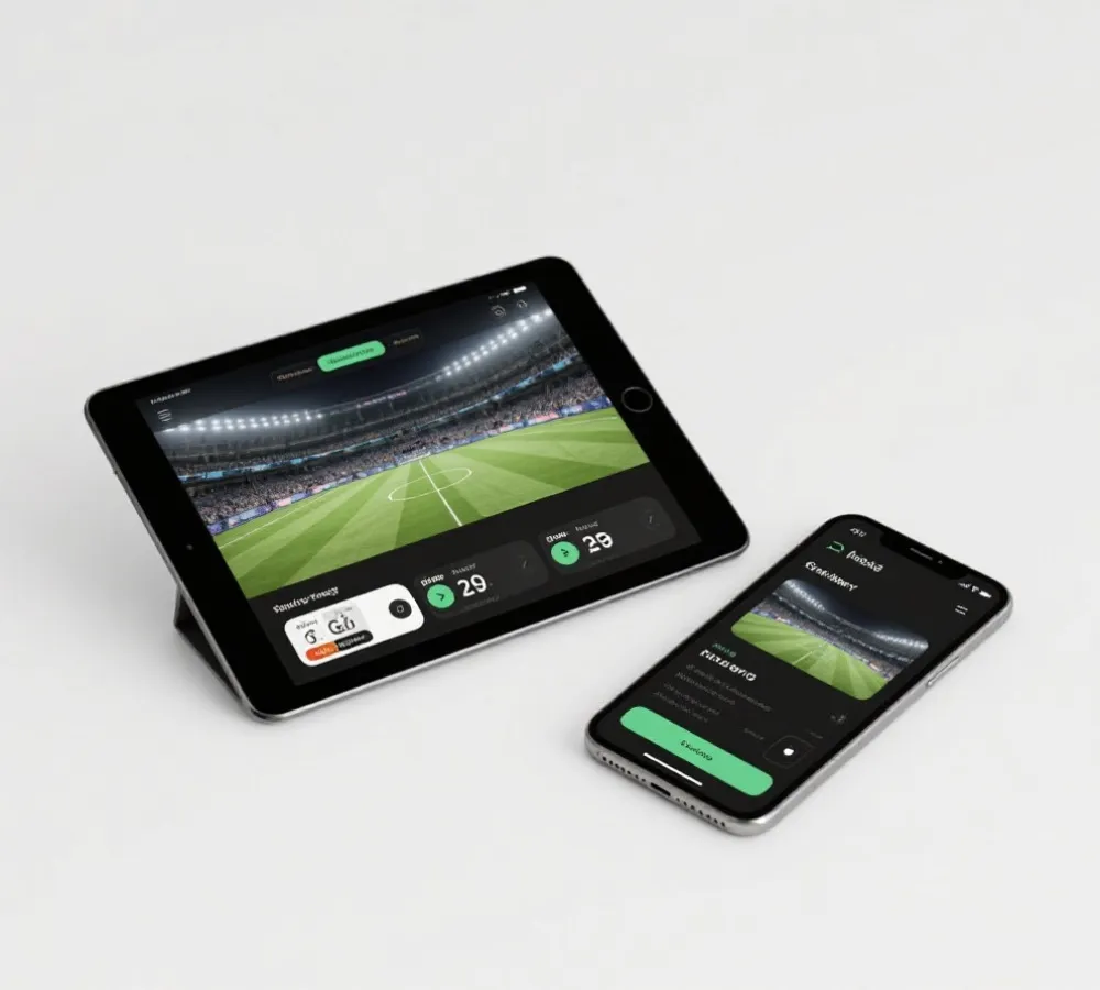 FIFA世界杯App多设备兼容展示